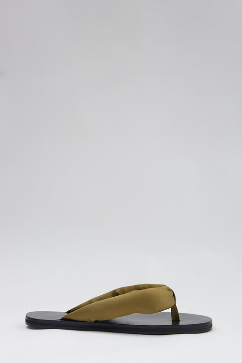 haven satin thong / caper