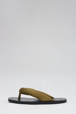 haven satin thong / caper