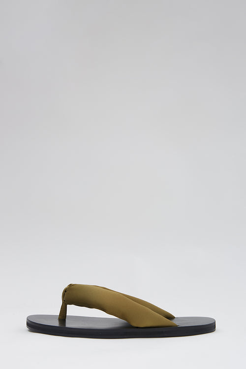 haven satin thong / caper