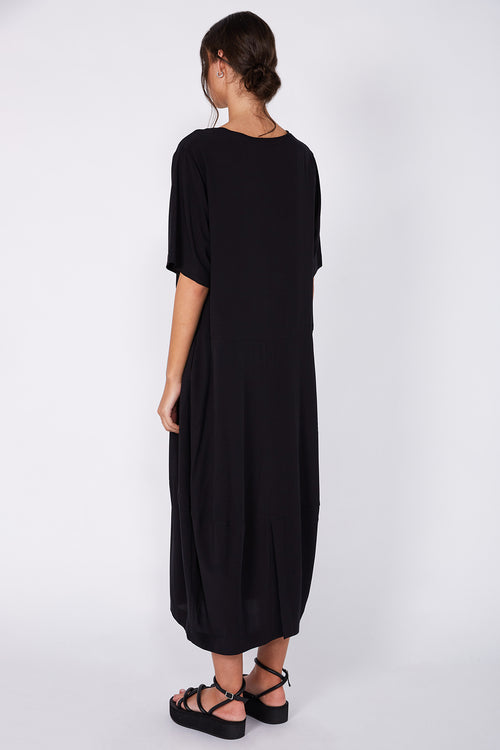 headspin dress / black