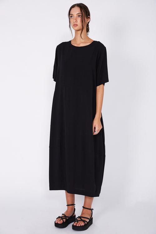 headspin dress / black