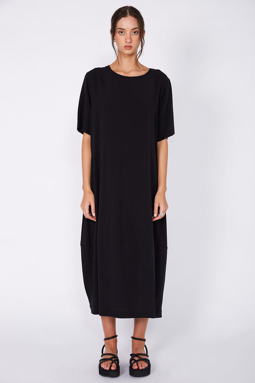 headspin dress / black