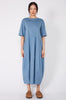 headspin dress / dusty blue