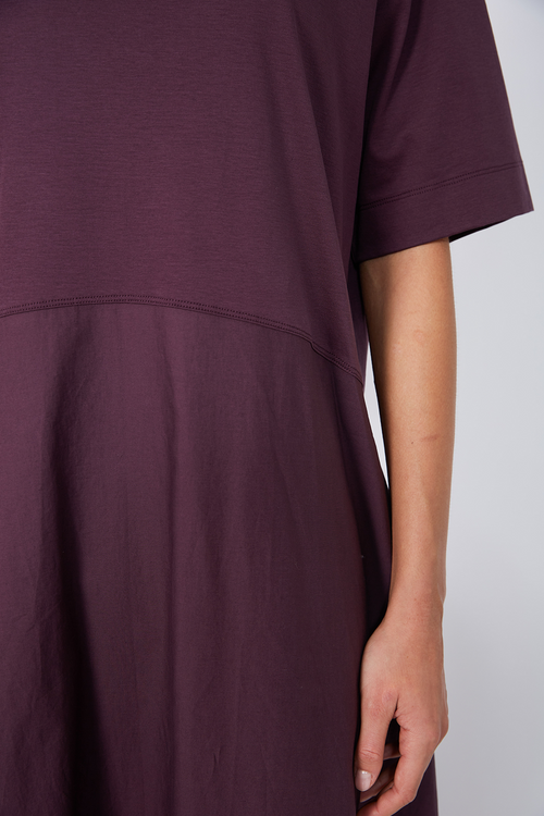 headspin dress / aubergine