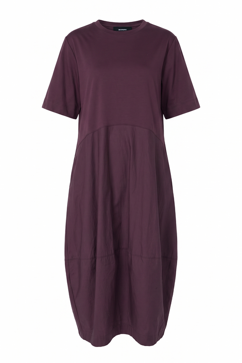 headspin dress / aubergine