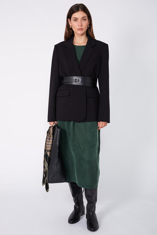 headspin dress / evergreen