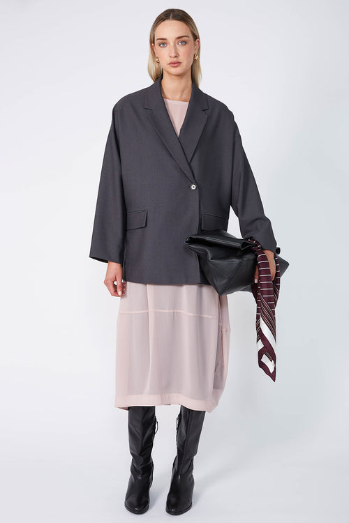 headspin dress / blush pink