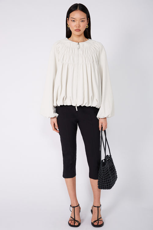 highlight capri pant / black