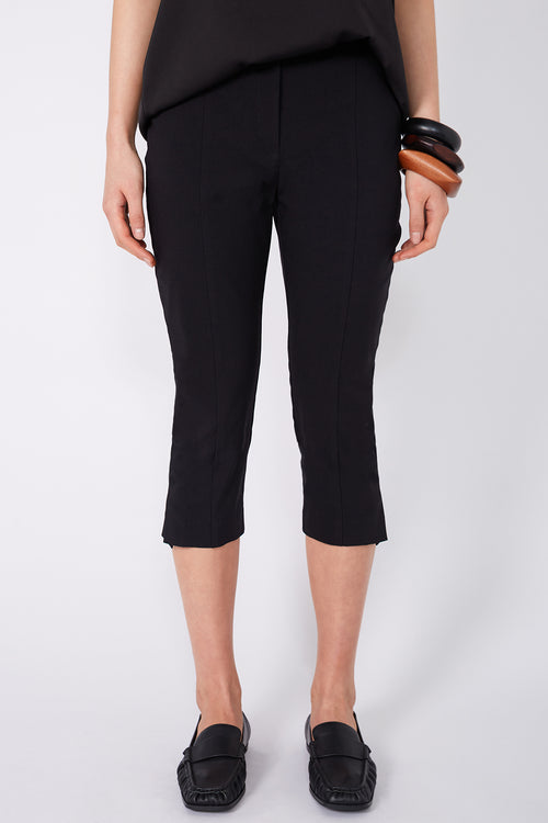 highlight capri pant / black