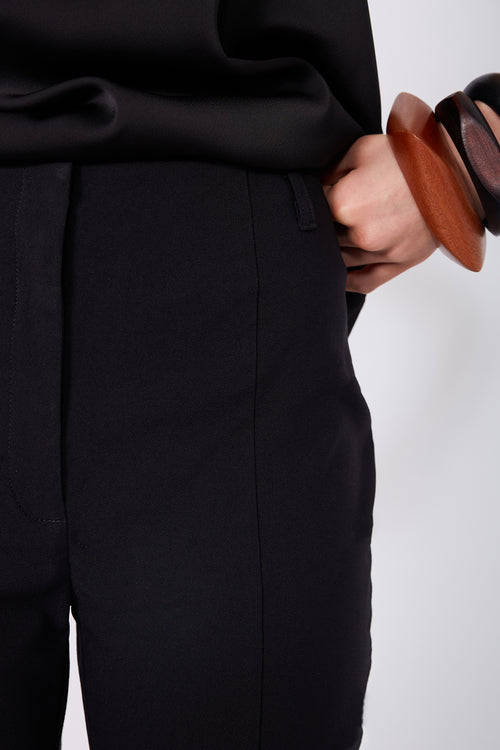 highlight capri pant / black