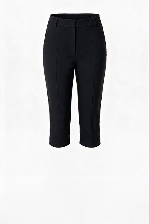 highlight capri pant / black