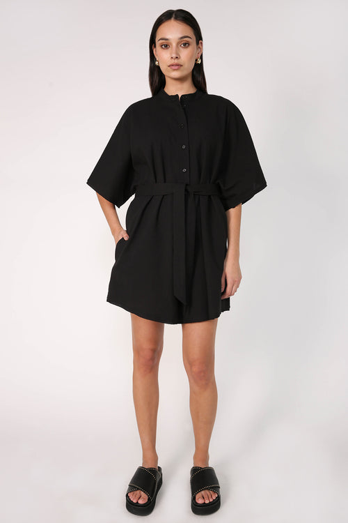 identify playsuit / black