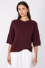 incite sweater / plum marle