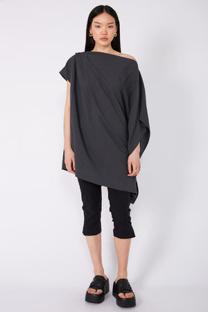 intention tunic / steel grey