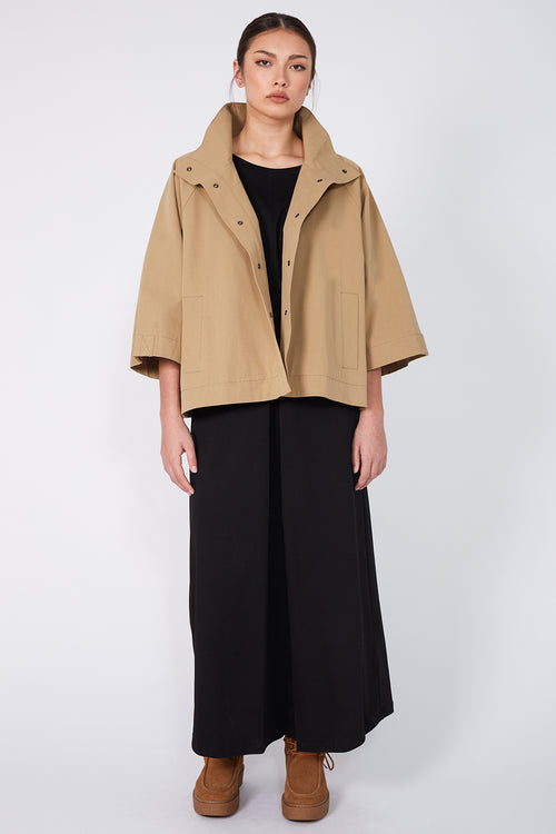 intent jacket / camel
