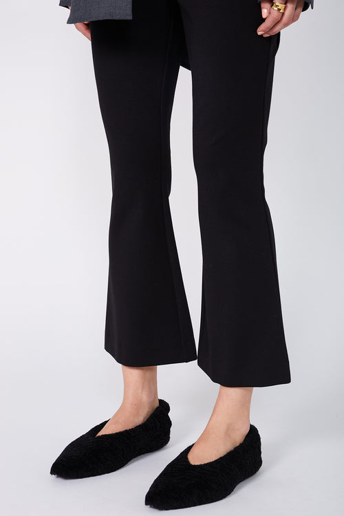 kick flare pant / black