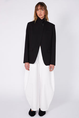 level blazer / black