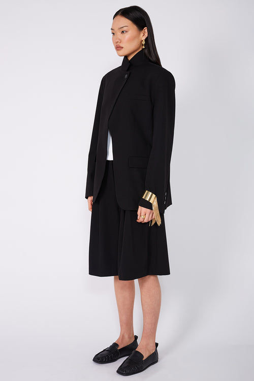 level blazer / black