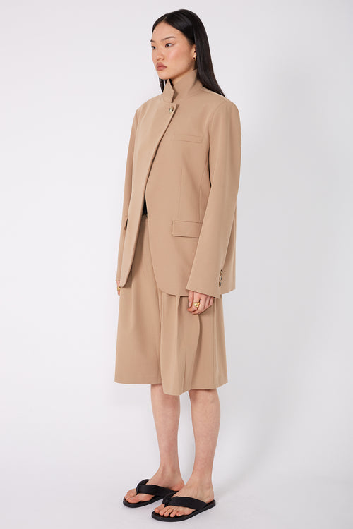 level blazer / camel