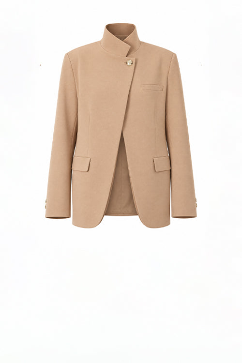 level blazer / camel
