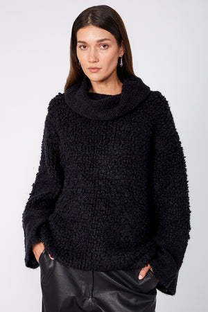 haven sweater / black