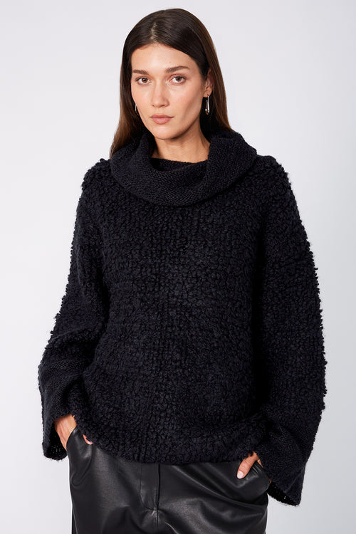 haven sweater / black