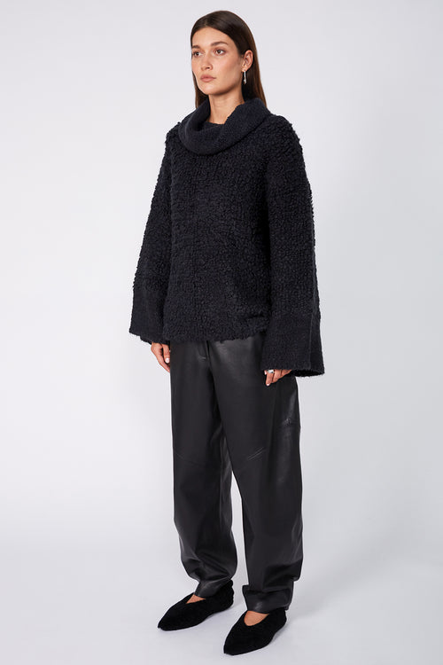 haven sweater / black