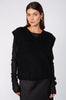 lineate vest / black