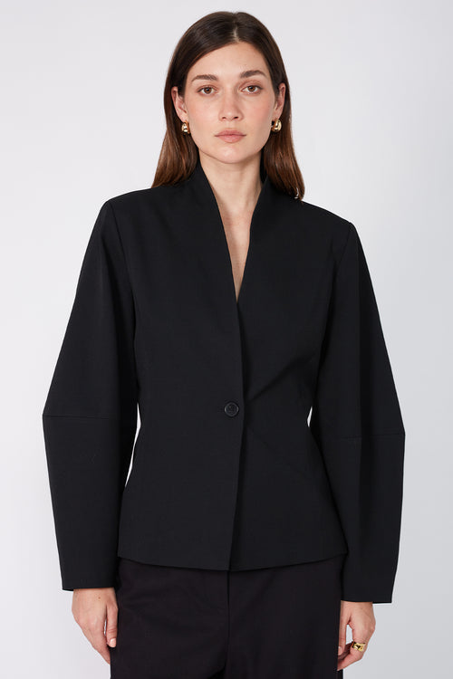 logical blazer / black