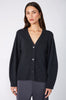 logical cardi / dark charcoal marle
