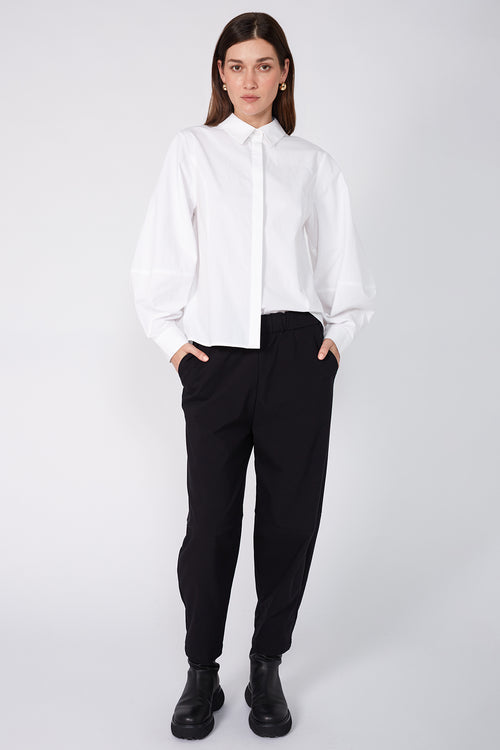 logical shirt / white