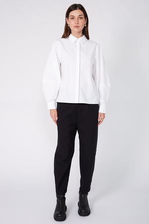 logical shirt / white