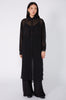 lucent shirt dress / black