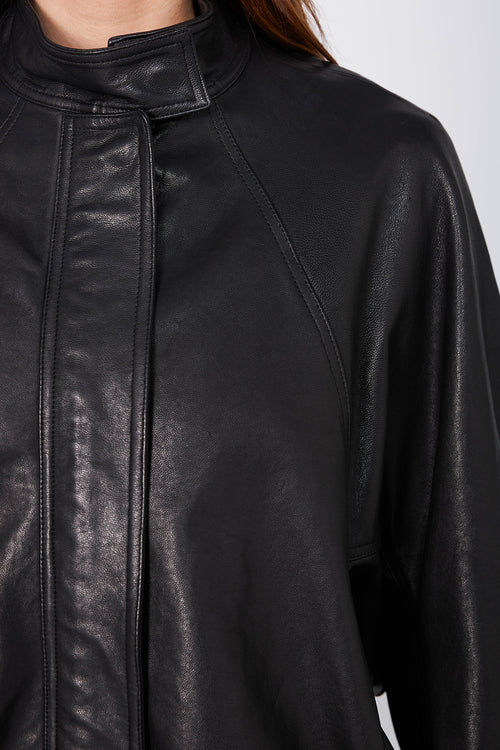 luxe bomber / black
