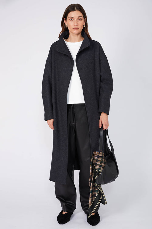 luxe encased pant / black