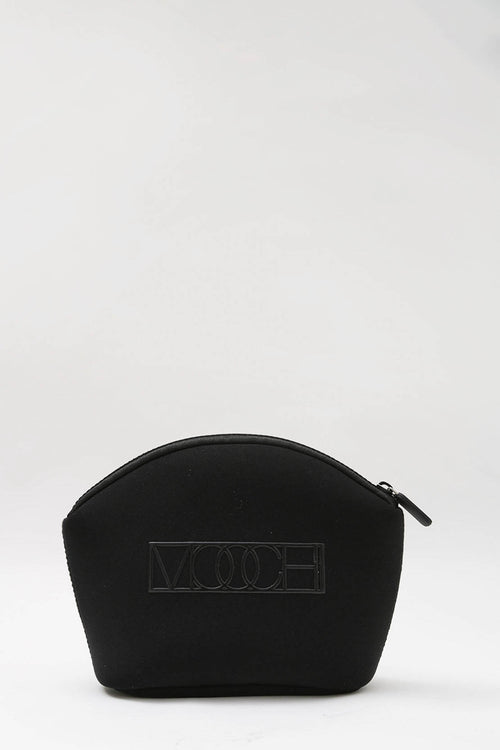 monogram small makeup bag / black