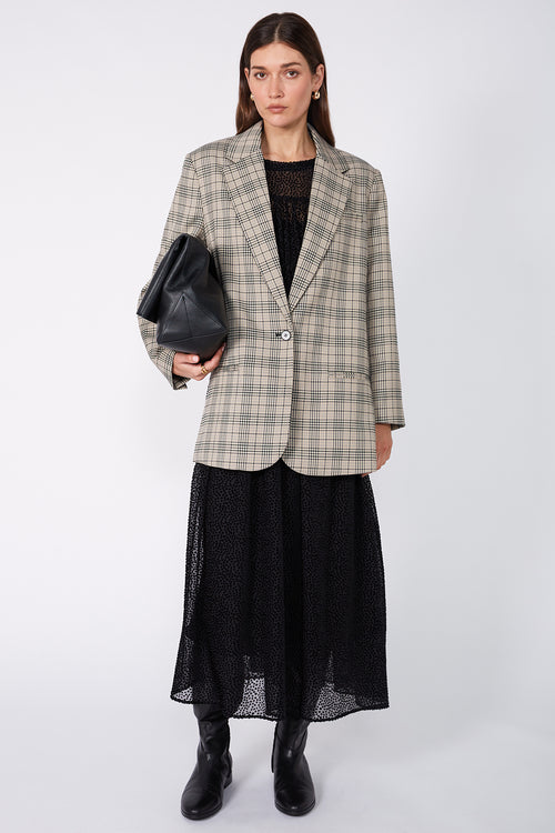 minute dress / black