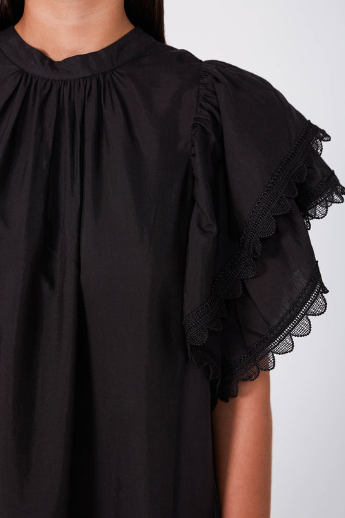 mirror dress / black