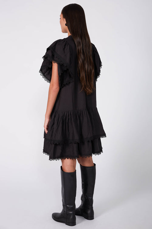 mirror dress / black