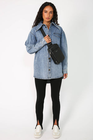 mission pant / black
