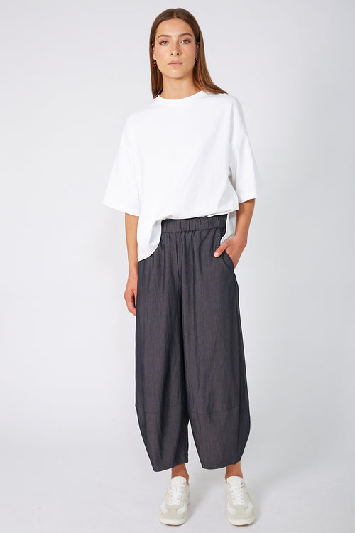 air pant / ink melange
