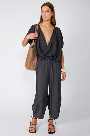 air pant / ink melange