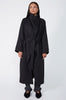assign trench coat / black