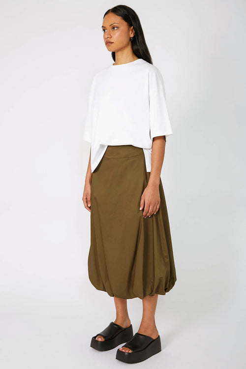 bounce skirt / khaki