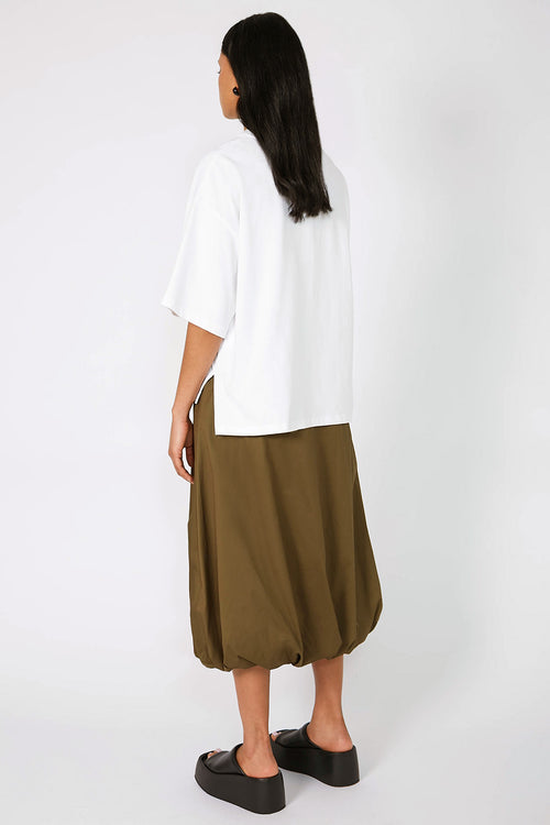 bounce skirt / khaki