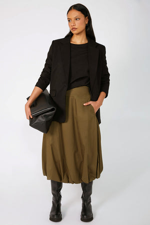 bounce skirt / khaki