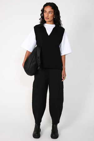fielding vest / black