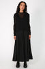 fleeting dress / black