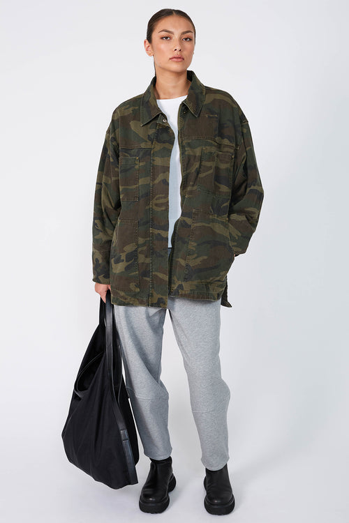 furthering track pant / grey marle