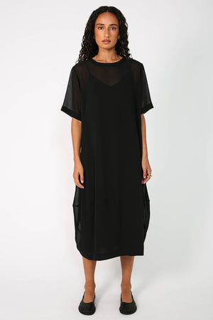 headspin dress / black